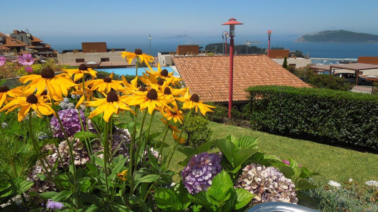 Vistas magnificas Islas Atlanticas Baiona Exterior foto